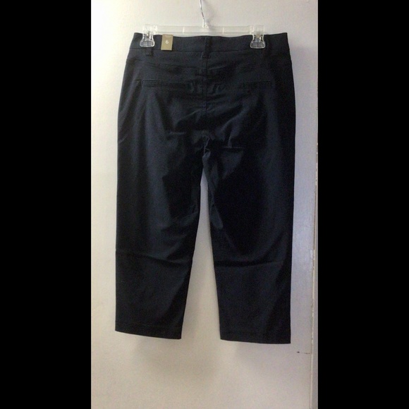 Classic Bengaline Capri-Navy - Picture 2 of 5